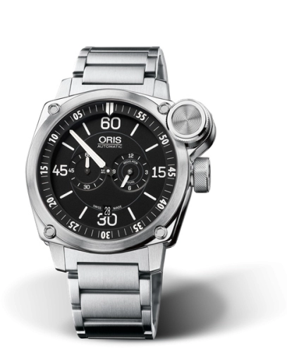 Oris 01 749 7632 4194-Set MB : BC4 Der Meisterflieger Stainless Steel / Black / Bracelet